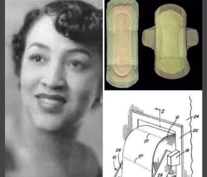 Mary Davidson Kenner invented the first sanitary napkin for women and also the toilet tissue roll.So every month, ladies, honor this sister for this convenience of a lifetime.