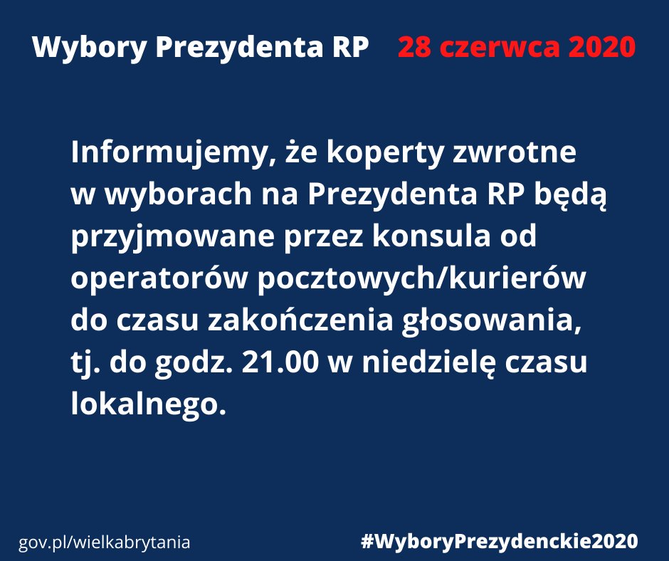 PolishEmbassyUK's tweet photo. ⚠️WAŻNY KOMUNIKAT ‼️ https://t.co/AXQvJ3btiL