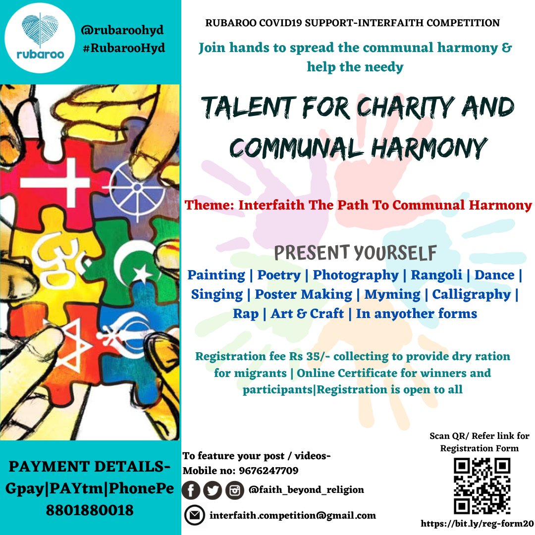 Interfaith19's tweet photo. And the competition as not ended, still you can register for second phase and participate....🤩 https://t.co/5q3dZISJdM