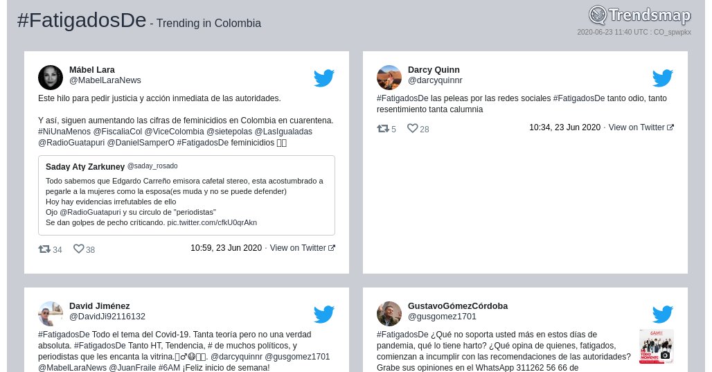#fatigadosde es ahora una tendencia en Colombia

trendsmap.com/r/CO_spwpkx
