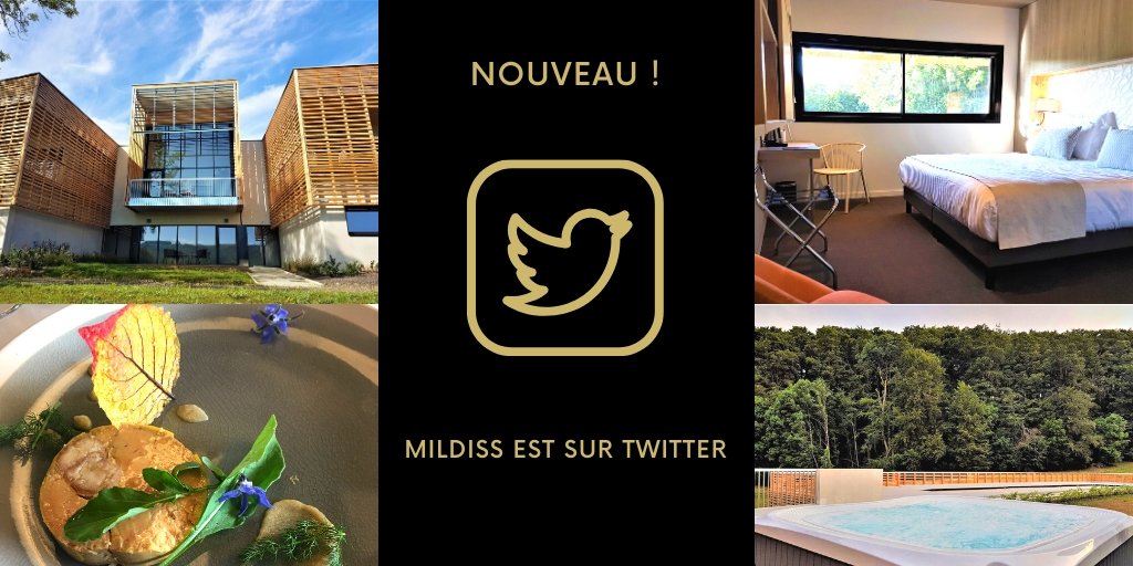 Nouvel arrivant sur Twitter ! 

#mildiss #hotel4étoiles #restaurant #bar #bartapas #SPA #bienetre #nature #Auvergne #sancy