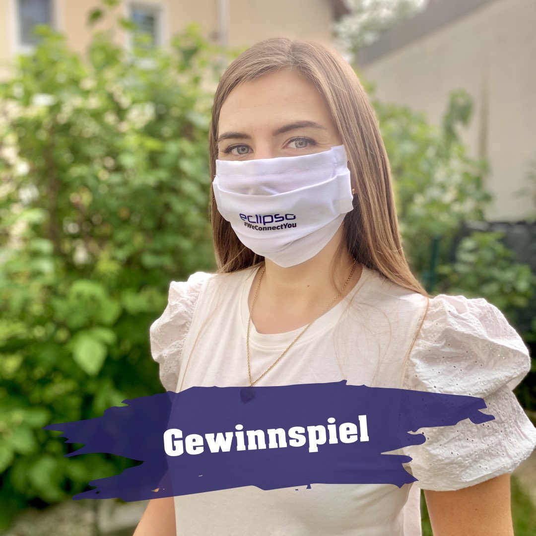 MailEurope's tweet photo. 🎁 Gewinnspiel 🎁
Unsere exklusiven #Communitymasken sind da und ihr könnt je 1x2 eclipso Mund-Nase-Masken gewinnen.
Jetzt teilnehmen: https://t.co/vVFUZyOH7O
#gewinnspiel #verlosung #giveaway #auslosung #eclipsolicious https://t.co/Kiqx5uGLEh