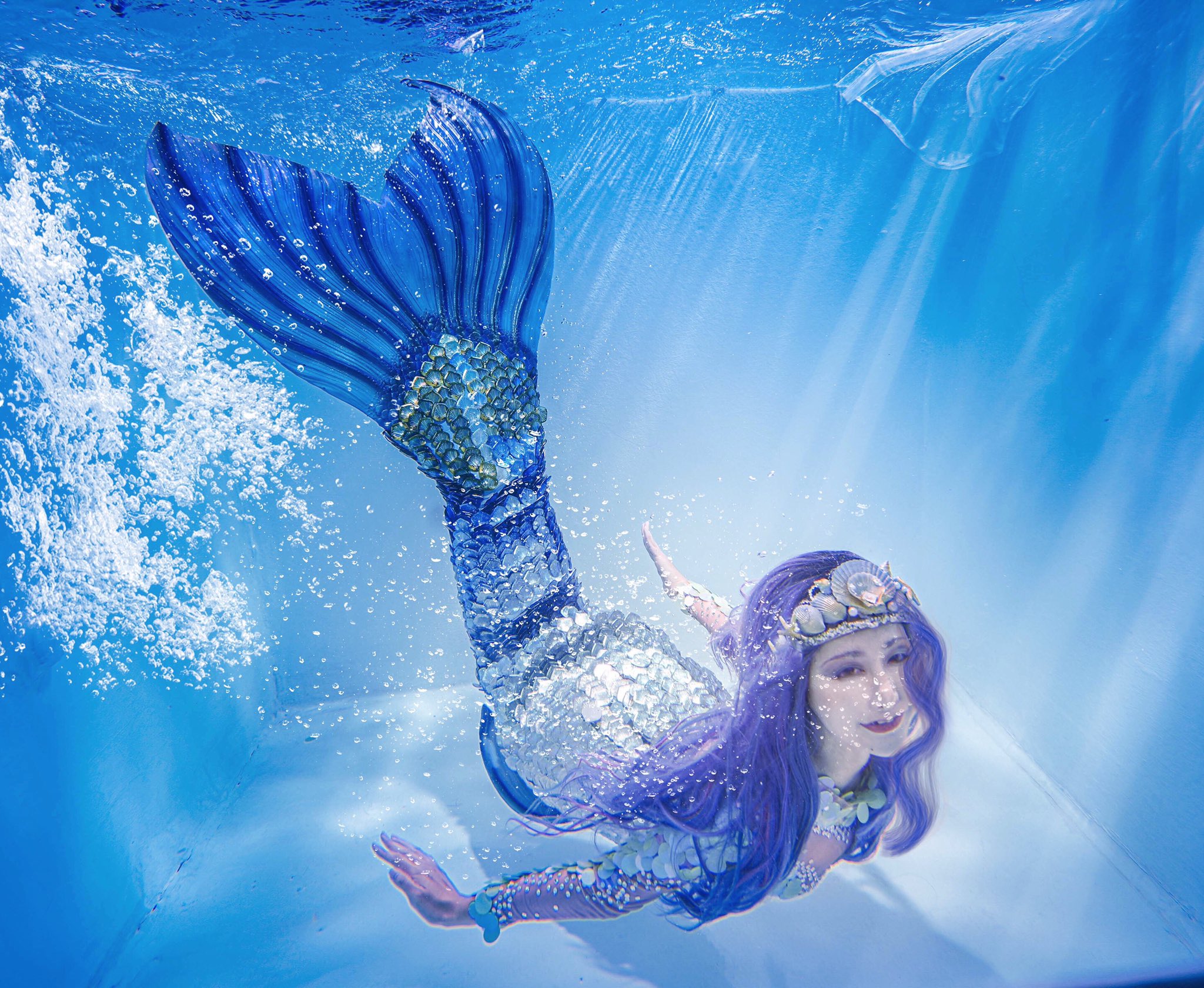 Kikyo 花魁人魚 明日6月24日 水 関西人魚会 開催日です 水槽越しに是非泳ぐ人魚達を見学いらして下さい お時間13 30 16 30ですが 準備等含め14 00目安に泳ぎ始めます 場所は玉造駅徒歩5分 大阪ダイビングカレッジ 540 0004 大阪府