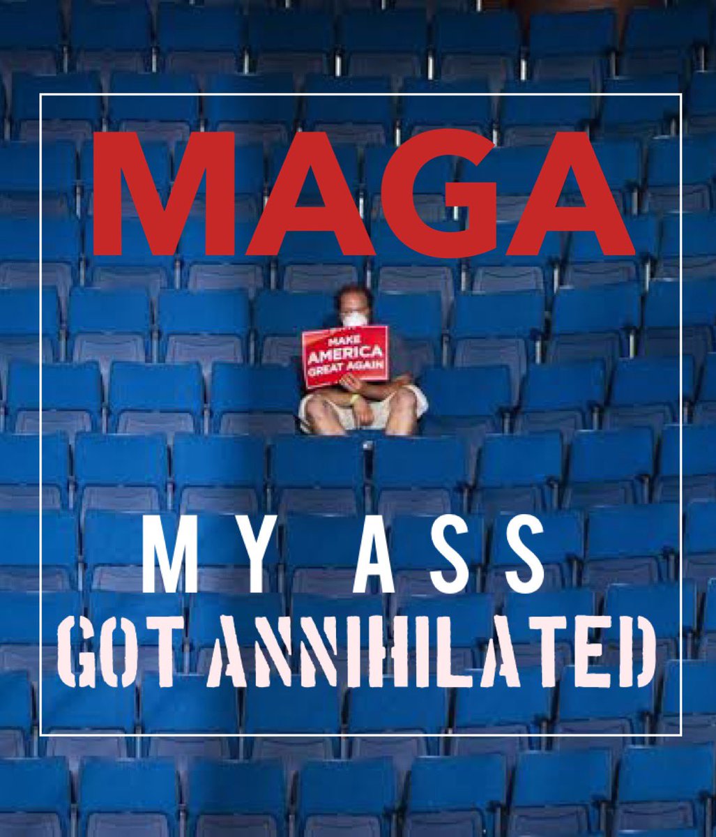 CreativePhotoWS's tweet photo. @realDonaldTrump @FoxNews “We’ve never had an empty seat and we sure won’t in Tulsa”
You just can’t stop making yourself look stupid can you? https://t.co/I7migLby6b