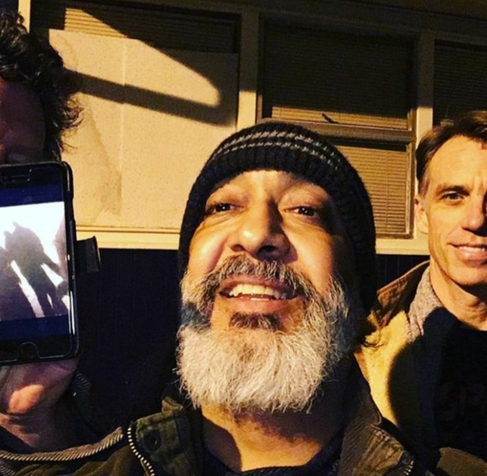 These guys are back 😃!! I love it!!🙌❤❤❤ #BenShepherd #MattCameron #KimThayil #soundgarden