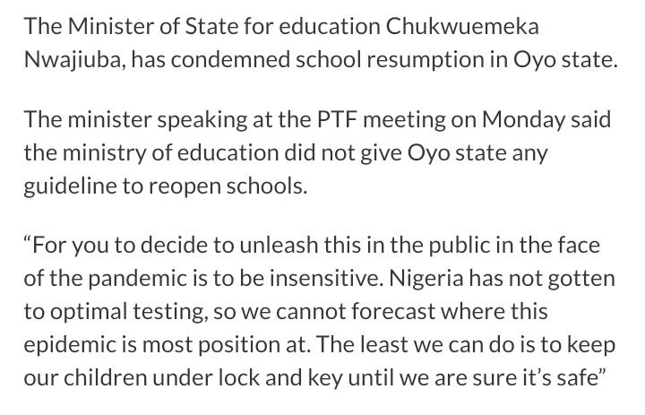 I'm a student and from my biased POV, schools are the only "effectively banned" institutions currently. So with other "unessential" institutions as religious centres currently opening up, isn't it "insensitive" too? Or isn't it posing the same transmission risk to "our children"?