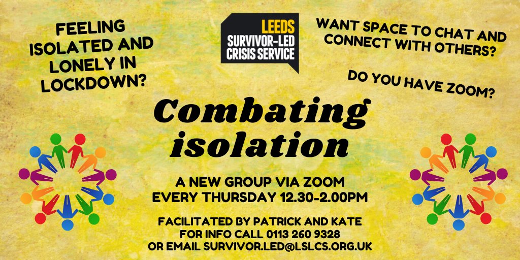Leeds Survivor-Led Crisis Service tweet media