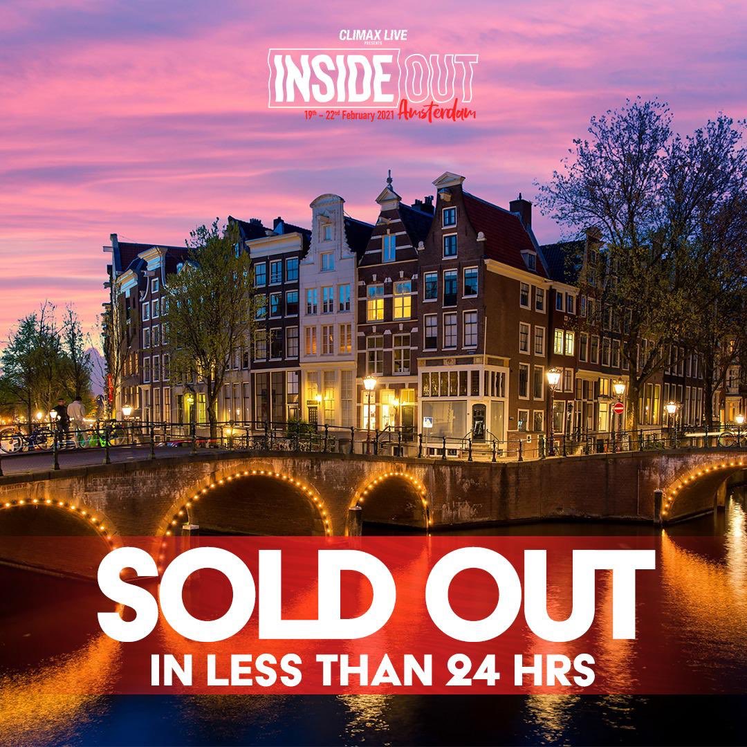 InsideOut_Fest's tweet photo. ✖️💥 INSIDE OUT AMSTERDAM SOLD OUT 💥✖️  We can’t believe we sold out in under 24 hours!!🔥 ROLL ON FEBRUARY, for what we promise will be a weekend you’ll never forget 🇳🇱   SEE YOU IN THE DAM, WE'VE GOT SOME MAKING UP TO DO https://t.co/wIvpKklUte