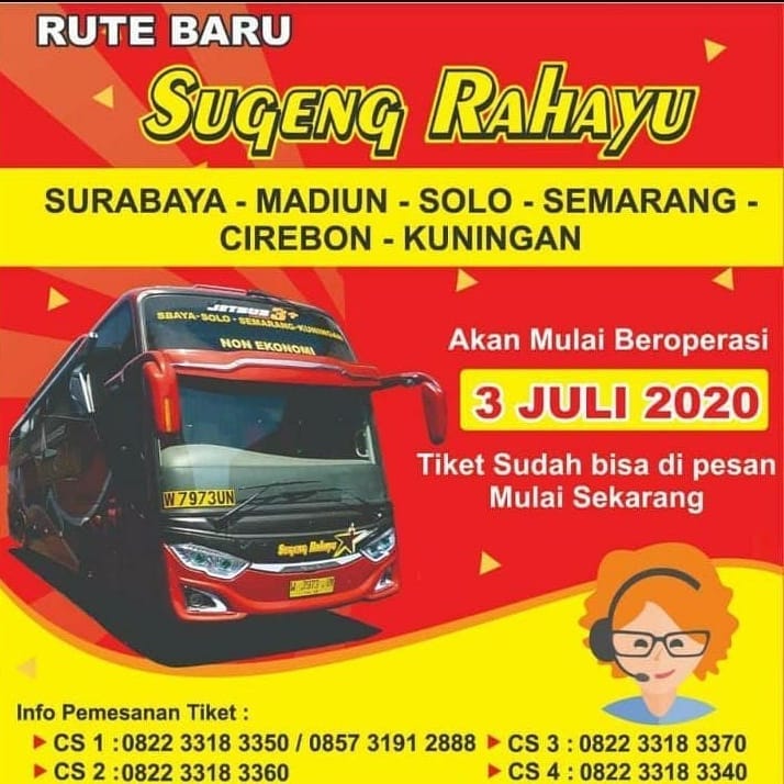 Alhamdulillah , yang dulunya info tidak jelas keterangannya sekarang sudah siap jalan menyusuri jalanan Surabaya - Madiun - Solo - Semarang - Cirebon - Kuningan ..