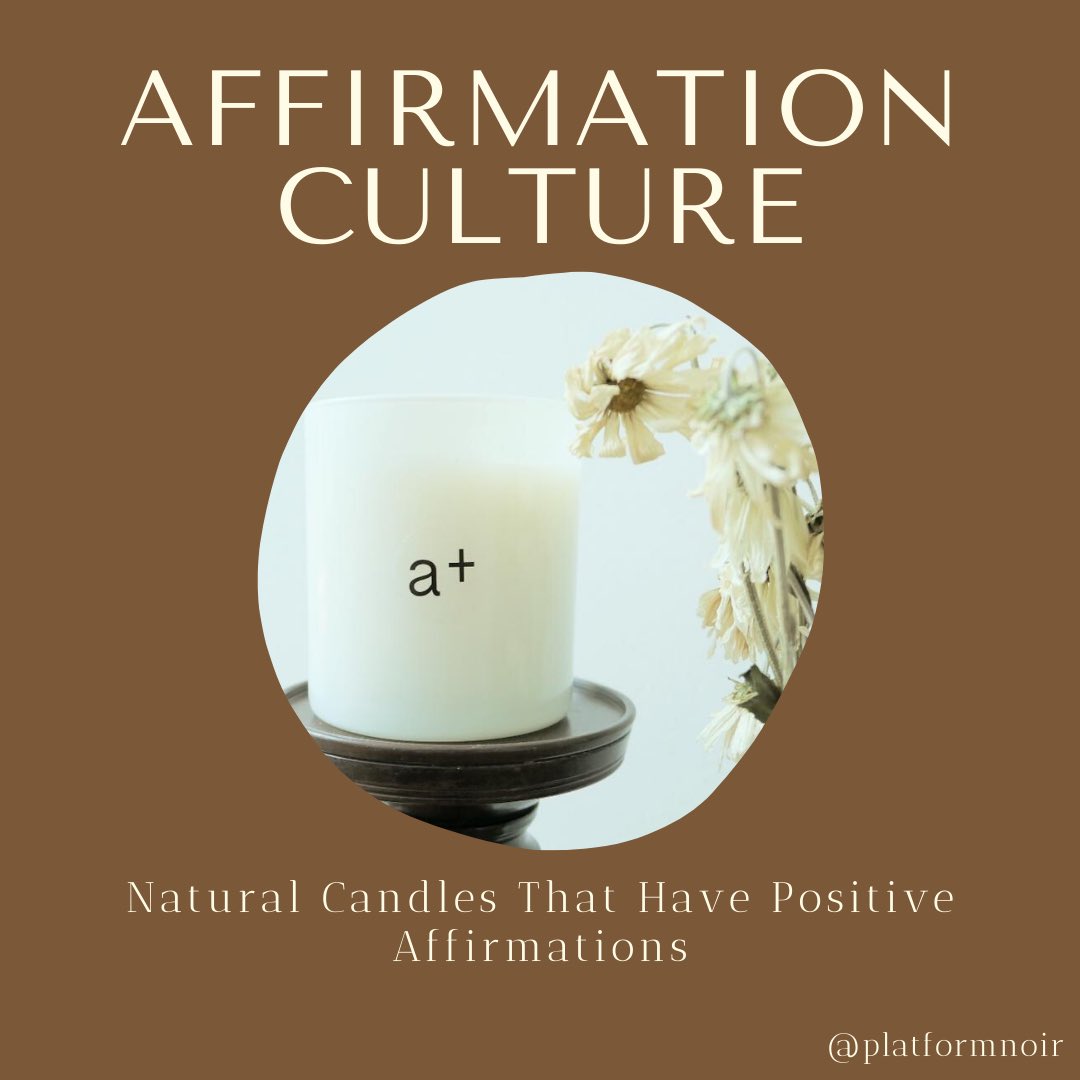 Affirmation CultureCoconut Wax Candles with Positive Affirmations for Self Care http://www.affirmationcultureshop.com/  https://instagram.com/affirmationculture?igshid=p0nv2kxvehda