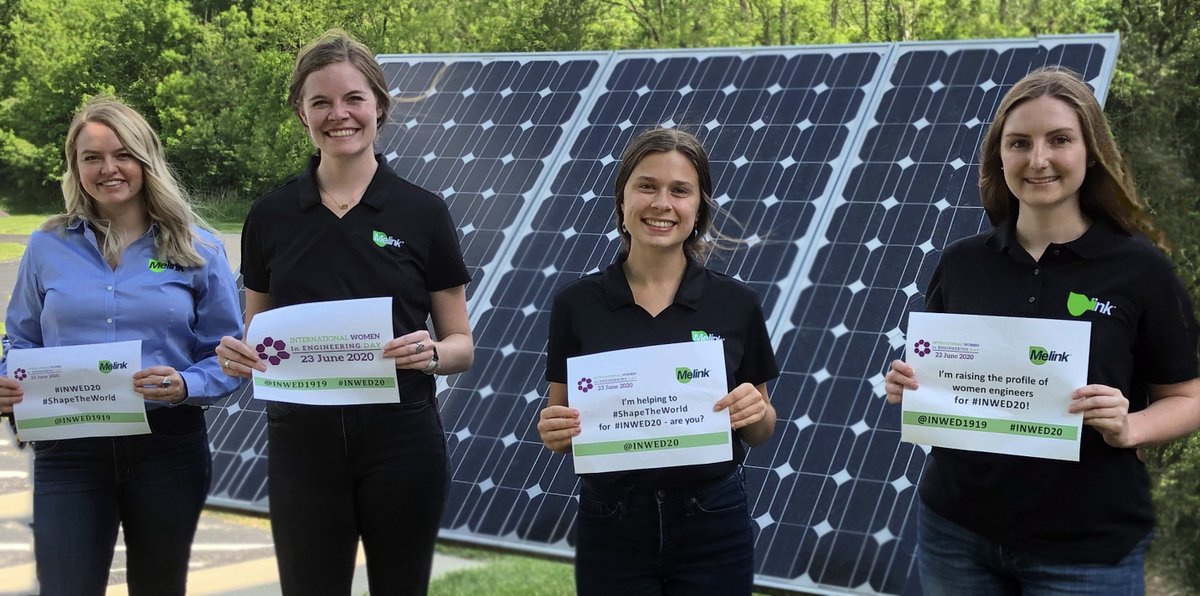 MelinkCorp's tweet photo. Melink is excited to celebrate International Women in Engineering Day! @INWED1919
#INWED20 #ShapeTheWorld #women #engineers #Melink https://t.co/85EtNe5Ouz