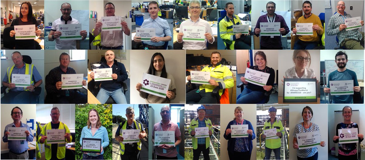 Here’s a few of my colleagues at <a href="/BriarChemicals/">Briar Chemicals</a> that are flying the flag in support of #INWED20.