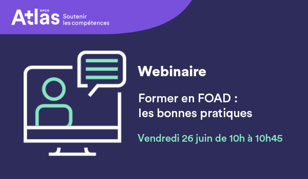 OpcoAtlas's tweet photo. [RDV] Comment bien choisir une #formation à distance ? Quelles prises en charge par #Atlas ? Pour connaître les réponses et poser toutes vos questions, inscrivez-vous à notre prochain #webinaire 📆 vendredi 26/06 à 10h 
📌 Co-animé avec la @fffod 
►  https://t.co/qMQcWX3qdZ https://t.co/ac3jJXrzBC