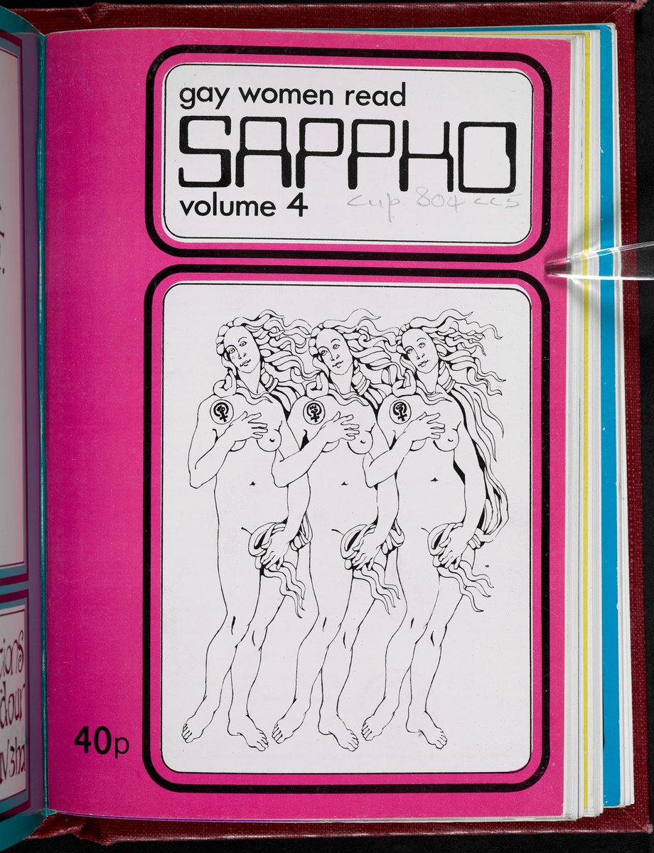 1964: Women associated with the Minorities Research Group begin publishing Arena Three, the country's first lesbian magazine. Many of them would later publish Sappho Magazine in 1972. Find out more via this  @britishlibrary post: https://www.bl.uk/lgbtq-histories/articles/arena-three-britains-first-lesbian-magazine