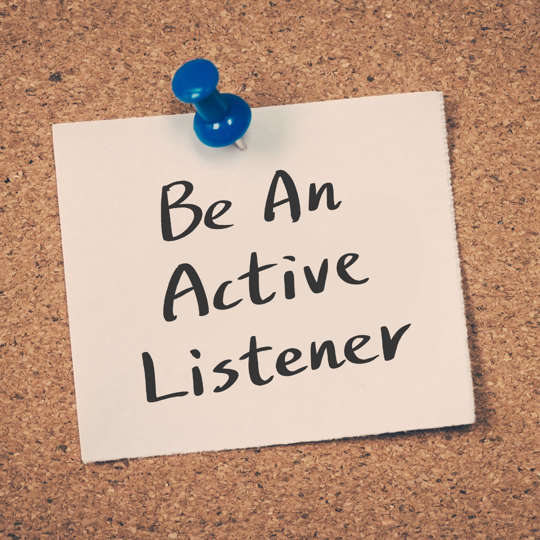 JobuFit's tweet photo. Listen to Your Team Members!Communication is a two way street! Listen to others the way you would like to he heard when you speak. Encourage coworkers to open up so you can communicate more easily in the future. https://t.co/AB6nMpZVvy