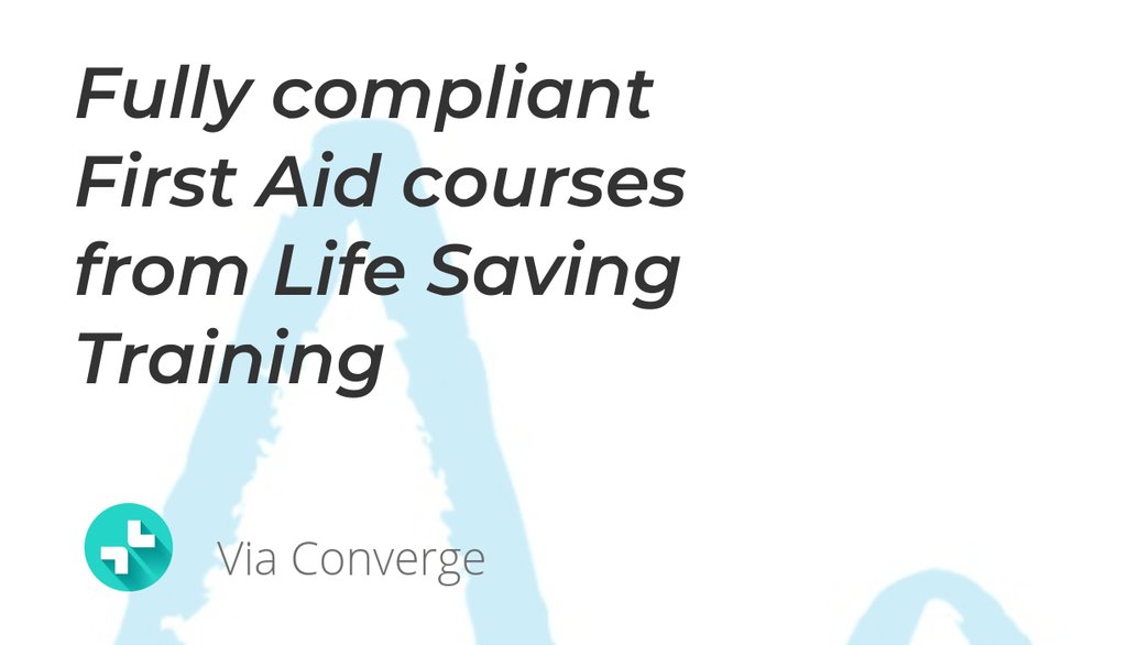 ConvergeToday's tweet photo. Are online First Aid courses legitimate?
Read the full article by @LSTFirstAid: Pivoting during a Pandemic - Is Online First Aid Training Valid?
▸ https://t.co/Ku1L4E9dFf
#Content #Business #ClassroomBasedLearning https://t.co/9sIqnuAxOi