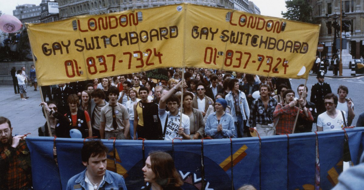 1974:  @switchboardLGBT - the LGBTQ+ Helpline, was established taking its first call on 4 March, providing information and advice for the LGBTQ+ community. All phone volunteers self-identified as lesbian, gay or bisexual. Archives at  @BishopsgateInst:  https://www.bishopsgate.org.uk/collections/switchboard