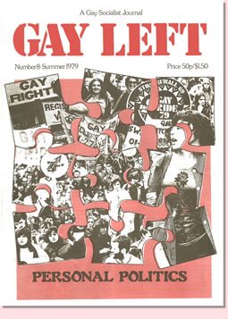 1975: Gay Left socialist journal by gay men begins publication. Contributors included artist Angus Suttie, who has some works within  @mimauseful’s collection. His essay “From Latent to Blatant: A personal account” can be read in Gay Left’s online archives:  http://gayleft1970s.org/issues/issue02.asp
