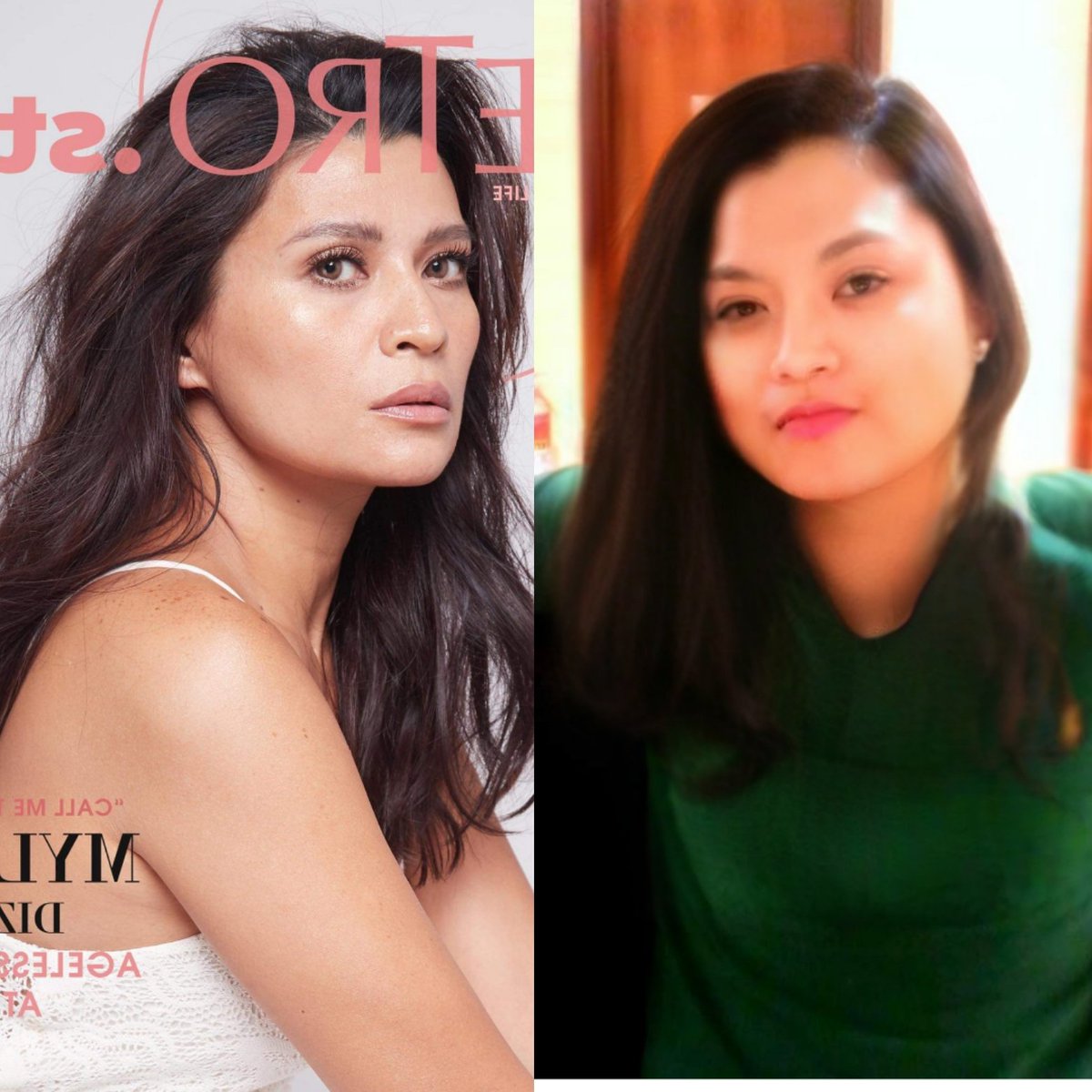 jselfaison's tweet photo. Labanan ng kontrabida... ang teleseryeng babago sa hapon nyo, malapit na... hahaha. 😁✌joke lang, baka masampal ako. Hehe
#faceappchallenge 
#faceappgenderswap 
@MissMyleneDizon https://t.co/QaAPcfRK5t