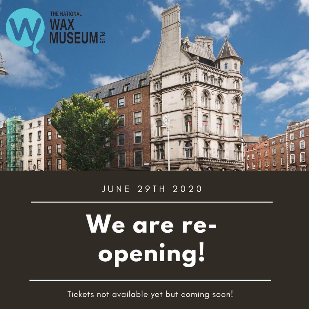 We are re-opening!!

Finally we can confirm that this coming Monday June 29th we will be re-opening our doors for you all to come visit us for the first time since the beginning of the lockdown.

Tickets are not yet on sale, as we are adjusting to the guidelines, but coming soon!