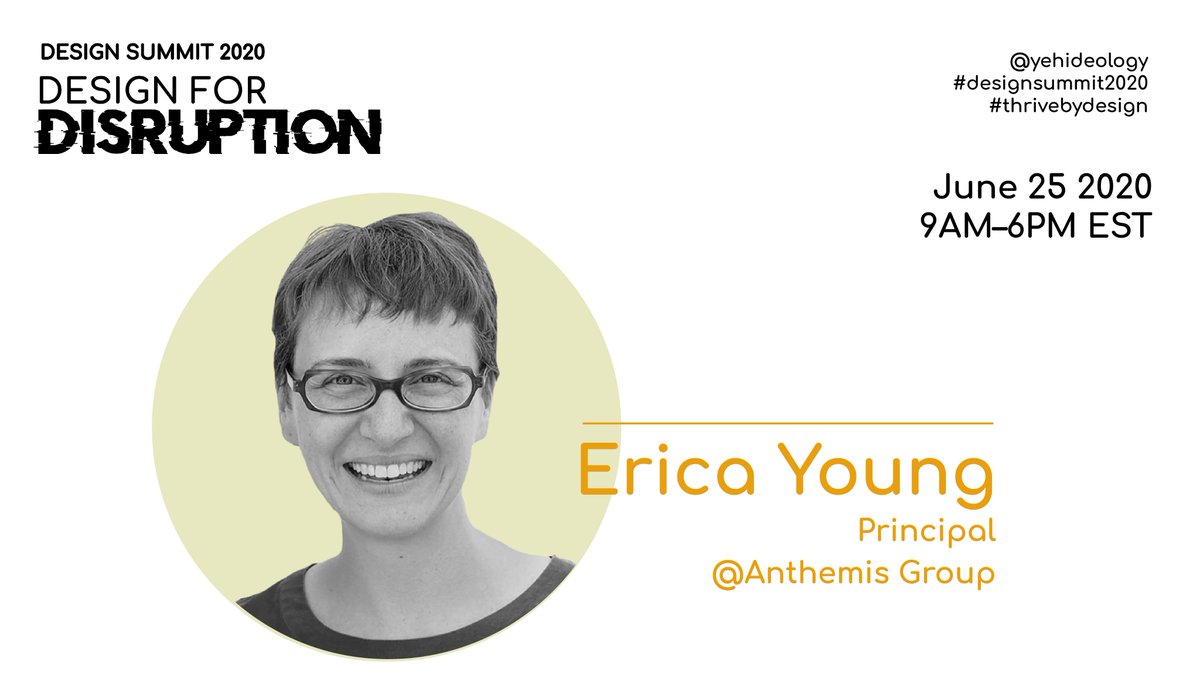 YehID's tweet photo. Meeting our speakers! Erica Young, who is passionate about building resilient networks. She now brings that energy to portfolio success at Anthemis. She is also the founder of The Reliants Project, where she helps people understand how networks shape our community.#thrivebydesign https://t.co/hRhsHnBCTX