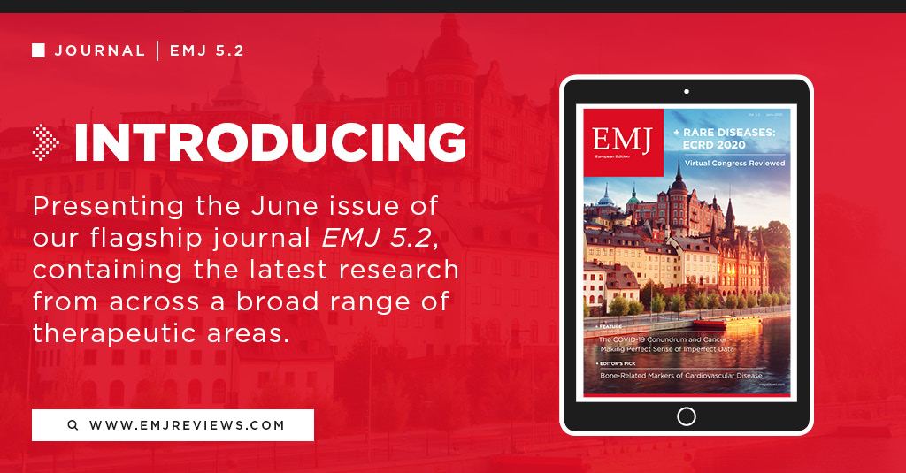 The latest issue of our flagship journal is out now! In this issue, we proudly present our review of the virtual European Conference on Rare Diseases alongside a wide range of expert peer-reviewed articles from across multiple therapy areas. Read on here: emjreviews.com/european-medic…