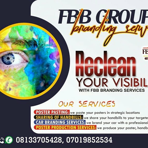 tv_fbb's tweet photo. FBB_TV: Digital Marketing Agency

About us:  ours is a dynamic Digital Marketing Agency that help businesses,Organizatios and individuals get the best out of their internet marketing and online advertisement campaign. 

Read more. https://t.co/DM6Xk0xL3d https://t.co/r8Hr2HqRs0