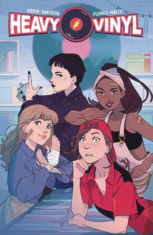 Heavy Vinyl by Carly Usdin & Nina Vakueva (ongoing comic) SO MANY QUEER LADIES. The main romance is f/f, and most people in this seem to be gay Second volume introduces a trans woman side character who promises to be awesome 90s vibes All girls fight-club YA