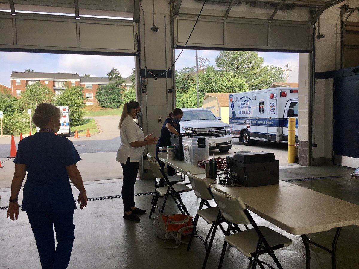 SMCHD_gov's tweet photo. COVID-19 Testing at the Lexington Park Volunteer Rescue Squad opens today at 9 am! No appointment needed, walk-up or drive-thru. Call 301-475-4911 with questions. https://t.co/gLf1VUs9lm @stmemerg @StMarysCoGov https://t.co/xUb8zbdBbY