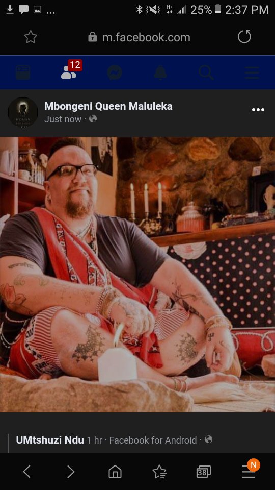Tyrant_SA's tweet photo. The Traditional Healers authorities need to do something about this.I feel so disrespected as a Traditional Spiritual Healer.He better not get away with this just because he's caucasian. https://t.co/pMZ3iuiAOt