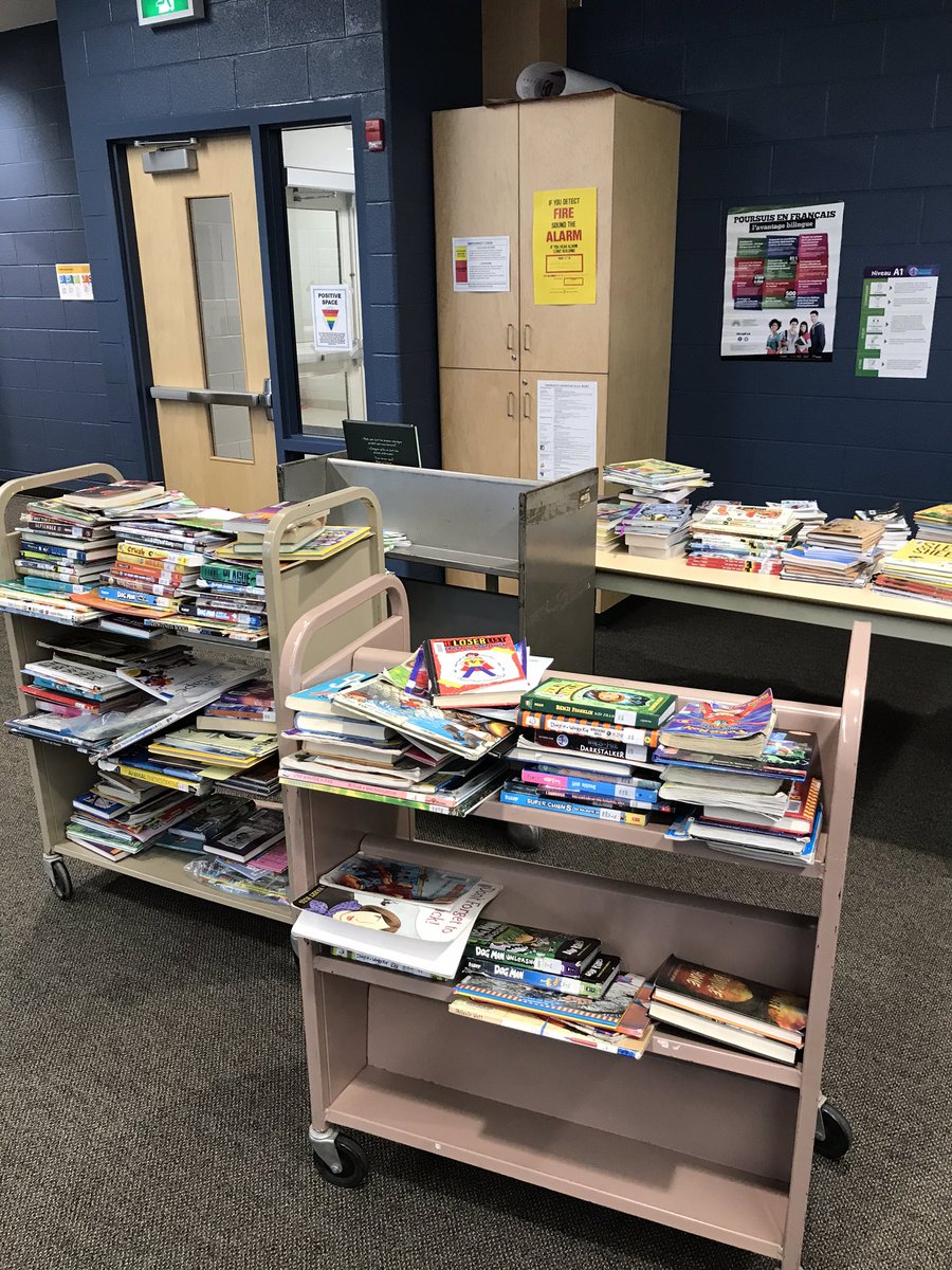 Well, this is going to be fun.  Thank you to everyone <a href="/WestOaksFI/">West Oaks F.I</a> who returned their library books!