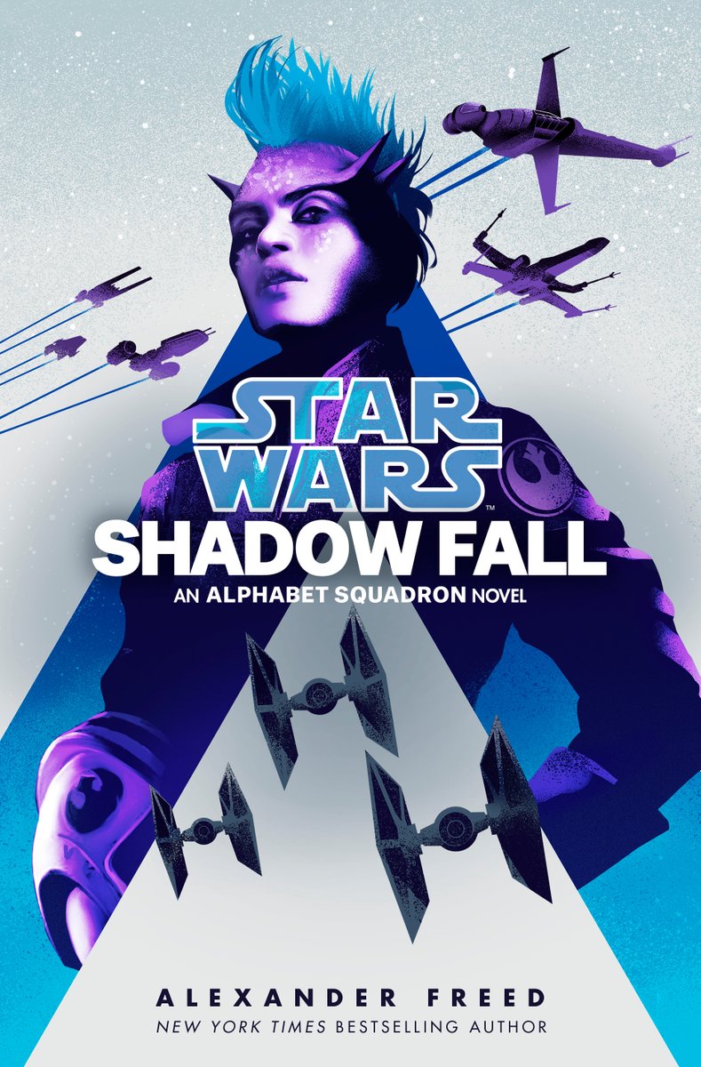 StarWarsByRHW's tweet image. Pilots Wanted....Pilots Found!

#StarWars Alphabet Squadron: Shadow Fall by Alexander Freed is now onsale. 

All wings, report in.