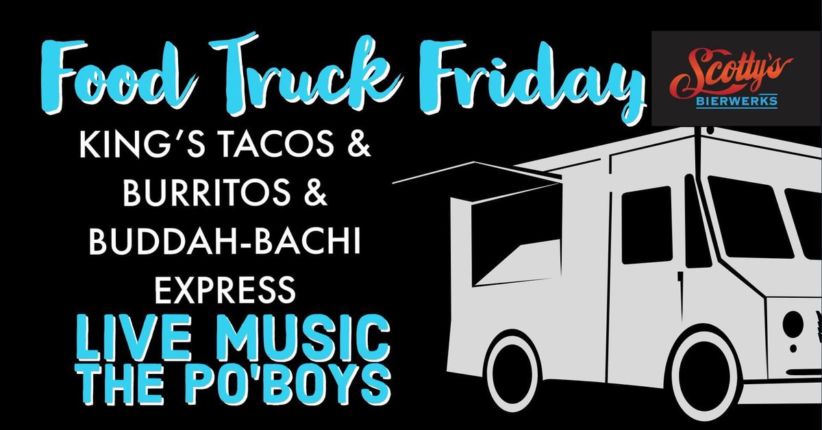 BuddhaBachi's tweet photo. Upcoming Event!!!!!

Friday June 26th
📍Scotty’s Bierwerks
901 E Industrial Cir
CapeCoral, FL

Join us for Food Truck Friday at Scotty’s Bierwerks this Friday the 26th from 5-9pm
Buddha Bachi Express is teaming up with King’s Tacos to provide delicious food for the evening. https://t.co/Vt3wZpFKGf