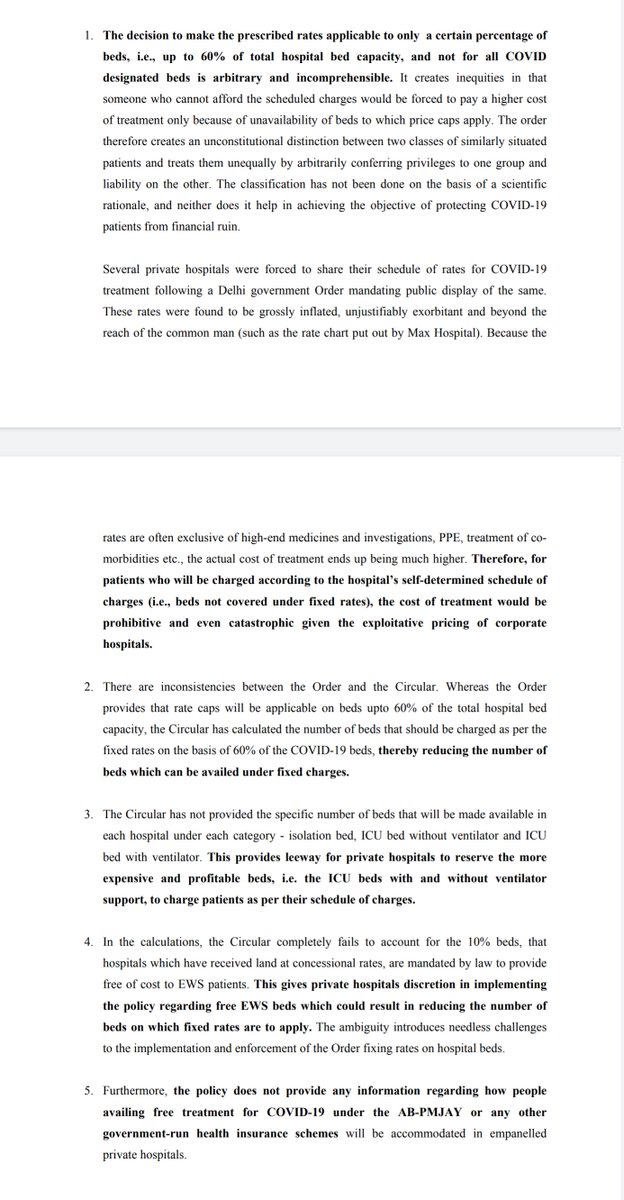 1/8 27 civil society groups send letter to  @ArvindKejriwal &  @LtGovDelhi with concerns regarding the Delhi govt price capping Order & Circular.  @SatyendarJain  @ShaleenMitra  @abhinandita_m  @AkshayMarathe  @Jasmine441  @msisodia  @AtishiAAP  @Saurabh_MLAgk  @MoHFW_INDIA  @NITIAayog