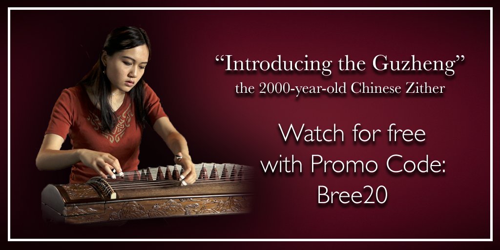 pheasantseyepro's tweet photo. "Introducing the Guzheng", one of 14 films in the series "Music is My Passion", available to stream for free!

Use promo code: Bree20
Expires Fri. 6/03

Trailer below👇

https://t.co/WtJaBEIoRT https://t.co/atVOzrgBA6
