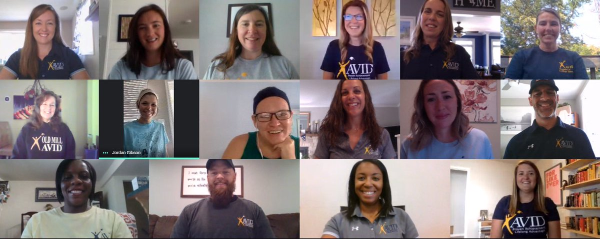 LOVE this team!!! AVID curriculum writing is under way!