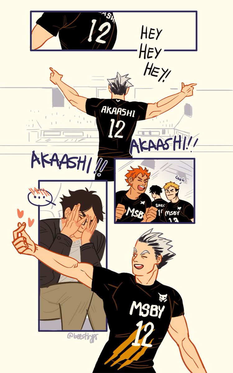 AKAASHI-! two types of akaashis!! the attention seeker and the easily embarrassed 