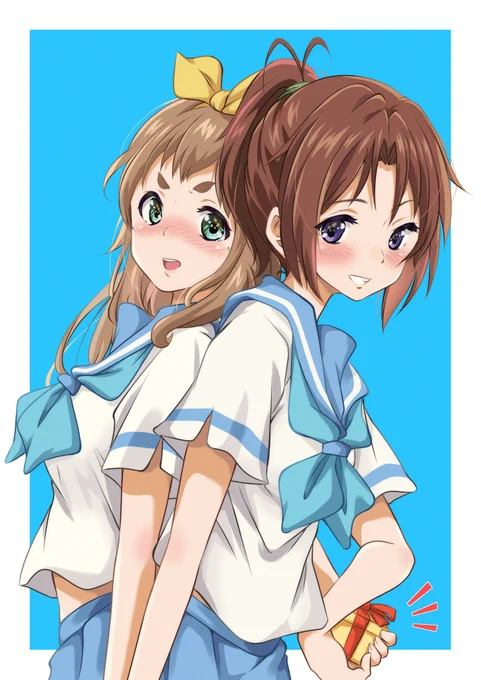 夏紀「毎年こっそりありがとね(笑)」
優子「いいから早く仕舞いなさいよっ!」
#中川夏紀生誕祭2020 