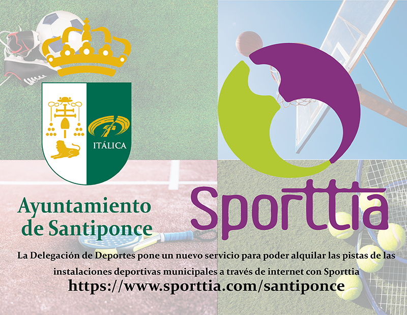SantiponceAyto's tweet photo. A partir del 1 d julio 
la delegación de #Deportes de @SantiponceAyto habilitará un nuevo sistema de alquiler de las instalaciones deportivas de #Santiponce a traves de la empresa especializada @Sporttia 
#SeguimosTrabajando https://t.co/0vkUp8rDsT