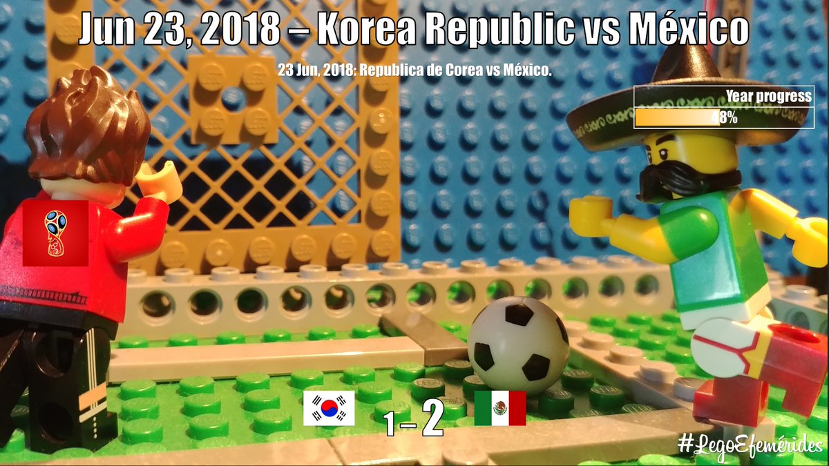 Figuras_G's tweet photo. #Jun23 #2018 – #Korea Republic vs #Mexico
#23Jun 2018: Republica de #Corea vs #México
1-2
---
#FIFA #futbol #soccer #football #Rusia2018 #russia2018 #worldcup … 
#Minifigures : #dfb009 #dfb002
#LegoEfemérides #afol #lego #toycollector #toyslagram #legostagram #legomini https://t.co/SMEBKHOO5z