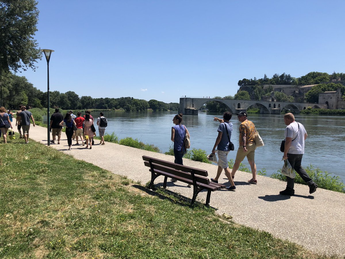 C’est la sortie pique-nique de nos 30 gladiateurs presqu’au complet ! #workInAvignon ça a du bon !