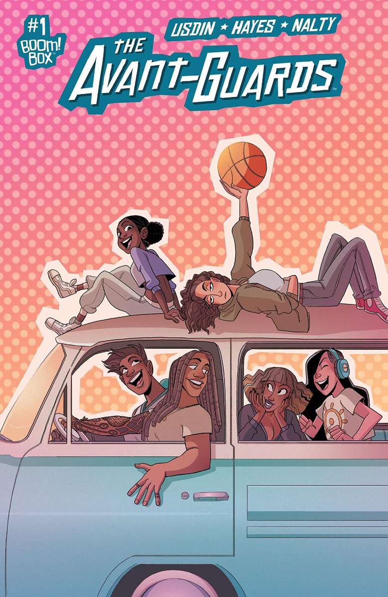  Kiss Number 8 by Colleen A.F. Venable & Ellen T. Crenshaw: story of Amanda who figures out her sexuality through kissing people (warning for homophobia & transphobia) The Avant-Guards by Carly Usdin & Noah Hayes: YA comic with tons of queer diversity