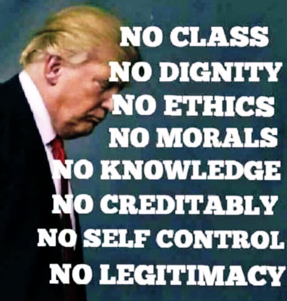 leverage_cr's tweet photo. #SlowDownTesting
#Drink #Ingest #CleaningProducts
#Stealing #Lying
#ItWillDisappear
#Firing #AG in the middle of the night.
Using our #military to remove #peacefulprotesters
#Google #trump or his administration and you will find a host of horrendous acts of lawlessness.
#Vote https://t.co/wCkd8xFJr4