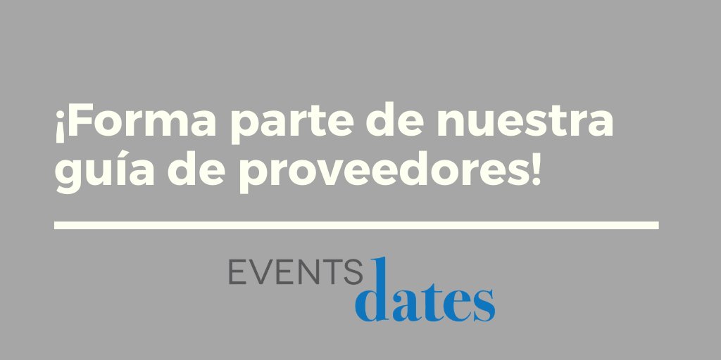 👉 ¿Tenes una empresa o emprendimiento de productos y servicios para eventos?
👉 ¿Sos locutor, animador, o parte de algún espectáculo?
✍ Completá el formulario con tus datos y sé parte de nuestra Guía de Provedores de Eventos ¡Es GRATIS!
✅ Ingresa a ow.ly/OSSr50yzM6U