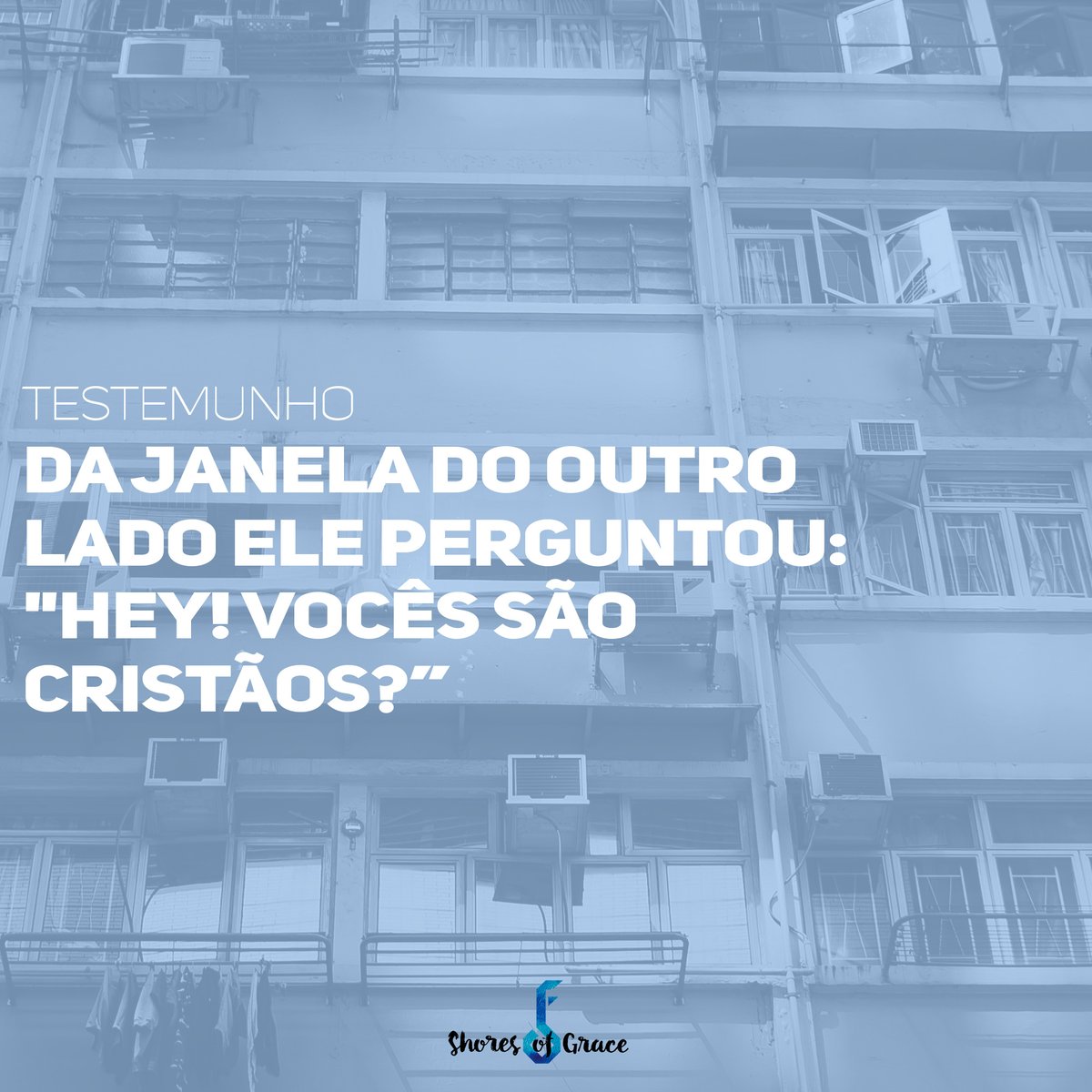 shoresofgrace's tweet image. Numa segunda-feira, estava tendo um tempo de adoração com um dos amigos que mora comigo na sala de nossa casa. Ao terminar uma das canções, ouvimos um garoto da janela do outro lado: "Hey! Vocês são cristãos? Estava ouvindo vocês cantando as músicas", e ao conversarmos...