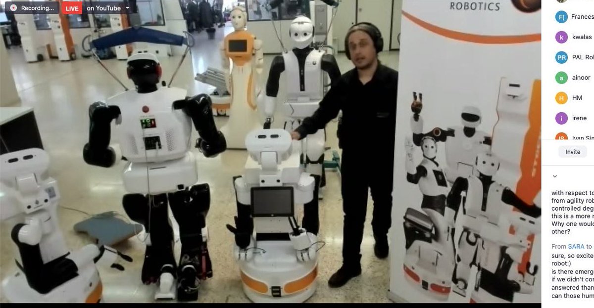 leggedrobotics's tweet image. Check out the talk of @FerroFrancescoE, the CEO of @PALRobotics, at our legged robotics workshop: youtu.be/ajlEe2SWTrI
@ETH @ETH_en @IEEESpectrum @icra2020 #ICRA2020 #LeggedRobotics