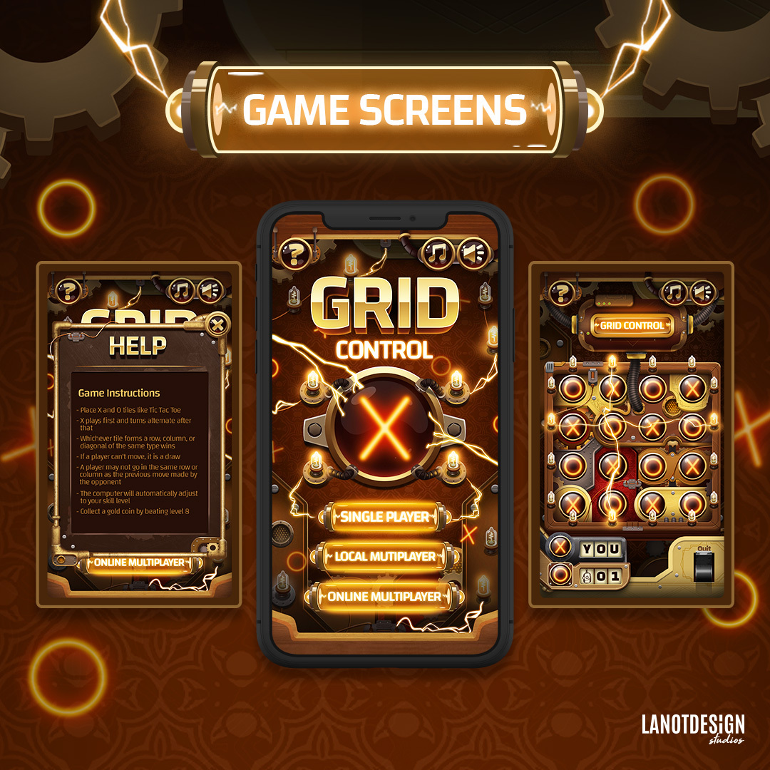 hplgamedesign_'s tweet photo. We do GAME ART! ๐ฎ
Your tic tac toe game goes digital!
If you are looking for GAME DESIGNERS, MESSAGE US! And visit https://t.co/CEwvwmFrdF to GET YOUR QUOTE NOW! ๐
#lanotdesign #gridcontrol #gameart #gamedeveloper #gamedesigner #gamedevelopment #gamedesig https://t.co/Vq4dov3AUD