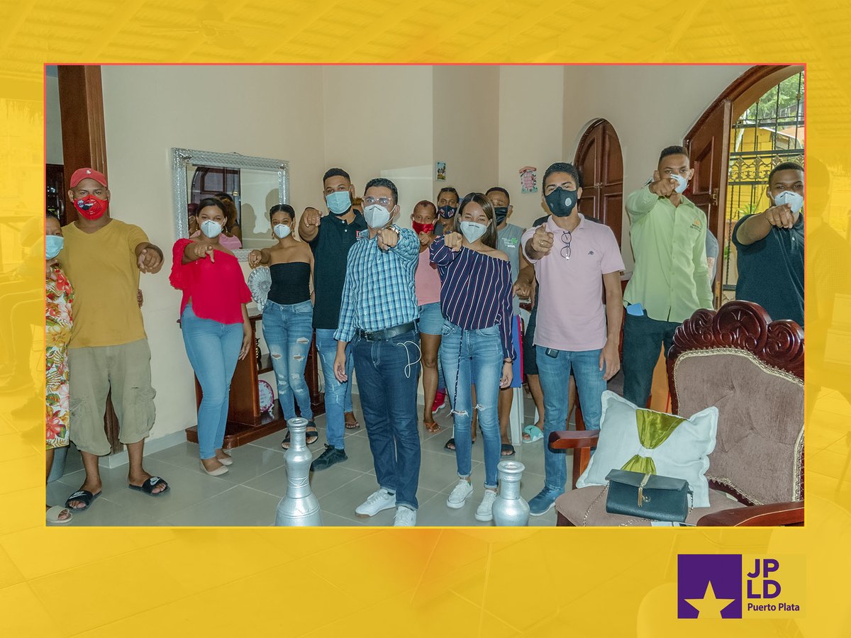 jpldpop_'s tweet photo. La JPLD Sigue sumando voluntades en Puerto Plata. El día de hoy se suman importantes líderes juveniles en apoyo a la candidatura de Gonzalo Castillo Presidente, Javier Clark Senador y los candidatos a Diputados del PLD
#jpldpop #juventudpeledeista #GonzaloCastillo #javiersenador https://t.co/sGEBP96Fmd