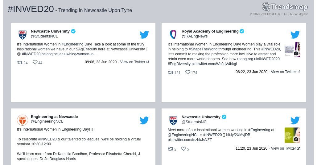 #inwed20 is now trending in #NewcastleUponTyne

trendsmap.com/r/GB_NEW_dgtasr