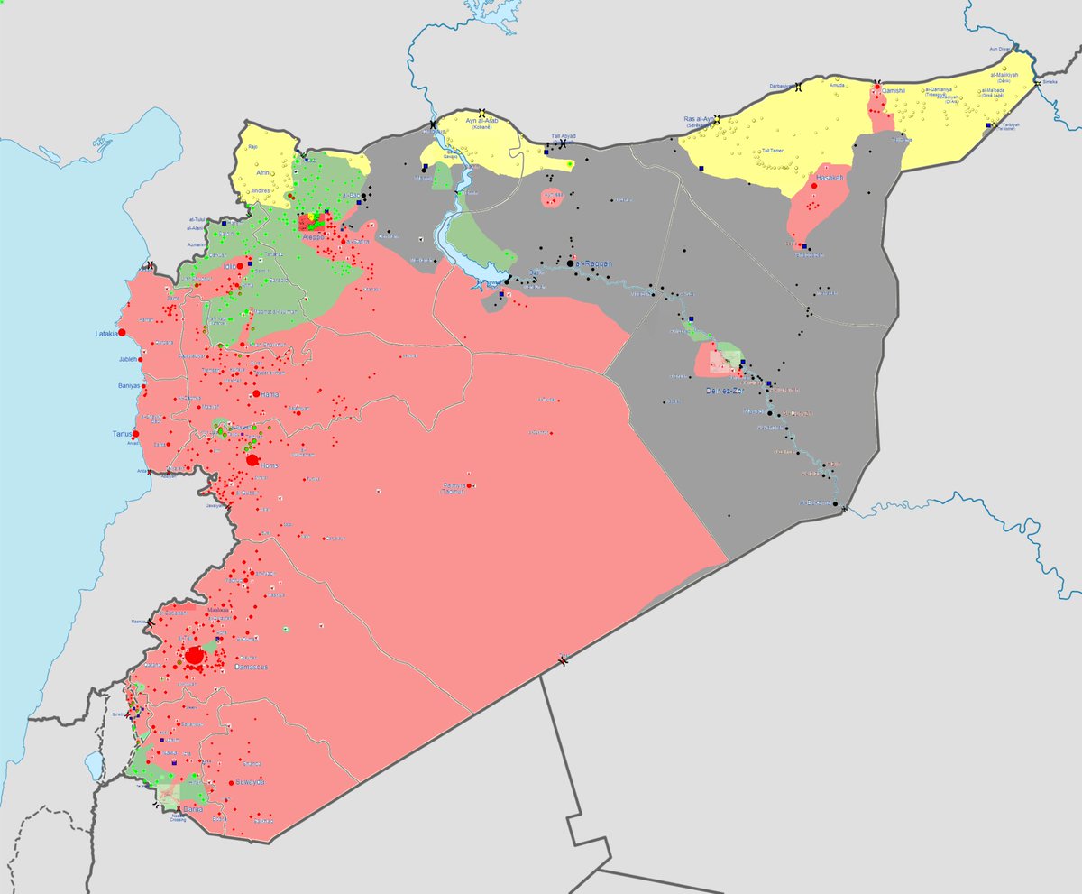 Juillet-août 2014. Comme l’armée irakienne, l’armée syrienne de Bachar al-Assad essuie défaite sur défaite au centre de la Syrie.
